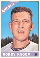 1966 Topps #280 Bobby Knoop Baseball Card