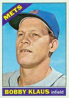 1966 Topps #108 Bobby Klaus Baseball Card
