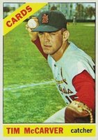 1966 Topps #275 Tim McCarver Baseball Card