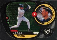 1998 UD3 #79 Derek Jeter Die-Cut Baseball Card