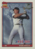 1991 Topps Desert Shield #450 Wade Boggs Baseball Card