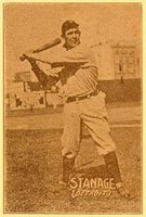 1914 Texas Tommy Type 1 # Oscar Stanage Baseball Card