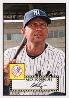 2017 Topps Throwback Thursday  #10 Alex Rodriguez Baseball Card