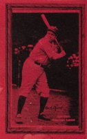1929 Strip Card # Babe Ruth Red Tint Baseball Card