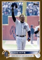 2022 Topps Update #US183 Miguel Cabrera Gold Baseball Card