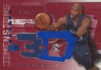 2003 Upper Deck Triple Dimensions 3-D Warmups #3DW36 Michael Jordan Basketball Card