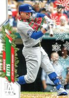 2020 Topps Holiday #HW89 Mookie Betts SP Baseball Card