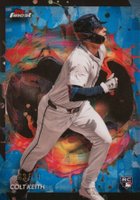 2024 Topps Finest #208 Colt Keith Blue Refractor Baseball Card