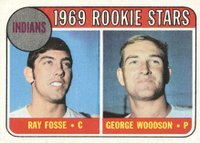 1969 Topps #244 Indians Rookies Baseball Card
