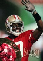1994 Select #21 Jerry Rice Football Card