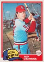 1981 O-Pee-Chee #352 Ted Simmons Baseball Card