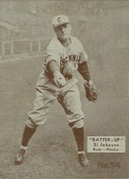 1934 Batter Up #54 Si Johnson Baseball Card