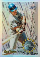 1996 Topps Chrome Wrecking Crew #WC12 Mike Piazza Refractor Baseball Card