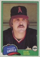 1981 Topps #601 Don Aase Baseball Card