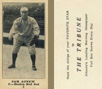 1916 Altoona Tribune #2 Sam Agnew Baseball Card