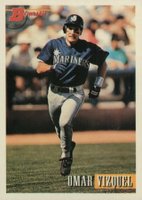 1993 Bowman #599 Omar Vizquel Baseball Card