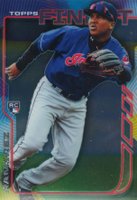 2014 Finest #81 Jose Ramirez Baseball Card