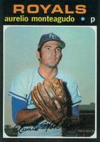 1971 Topps #129 Aurelio Monteagudo Baseball Card