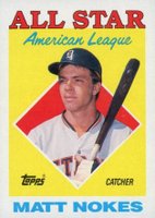 1988 Topps #393 Matt Nokes Baseball Card