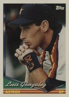 1994 Topps #484 Luis Gonzalez Baseball Card