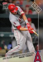 2017 Topps Now  #498 Mike Trout Baseball Card
