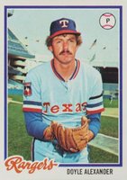 1978 Topps #146 Doyle Alexander Baseball Card