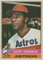 1976 Topps #249 Cliff Johnson Baseball Card