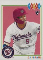 2022 Topps Brooklyn Collection #18 CJ Abrams Baseball Card