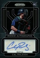 2022 Panini Prizm Rookie Autographs #RACR Cal Raleigh Baseball Card