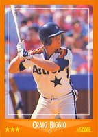 1988 Score Traded #103T Craig Biggio Baseball Card