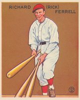 1933 Goudey #197 Rick Ferrell Baseball Card