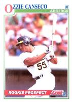 1991 Score #346 Ozzie Canseco Baseball Card