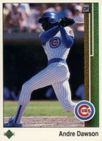 1989 Upper Deck #205 Andre Dawson Baseball Card
