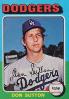 1975 Topps Mini #220 Don Sutton Baseball Card