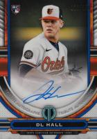 2023 Topps Tribute Tribute Autograph #TADLH DL Hall Blue Baseball Card