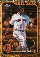 2024 Topps Gilded Collection #95 David Ortiz Gold Mini Diamond Baseball Card