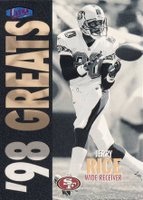1998 Ultra #374P Jerry Rice Masterpiece 1/1 Football Card