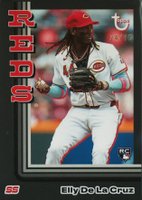 2024 Topps Brooklyn Collection #49 Elly de La Cruz Black Baseball Card