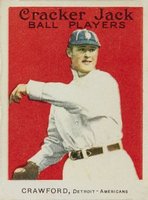 1915 Cracker Jack #14 Sam Crawford Baseball Card