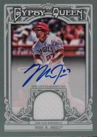 2013 Topps Gypsy Queen Autograph Relic #ARMTR Mike Trout Baseball Card