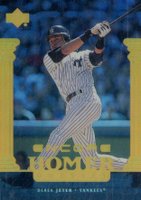 1999 Upper Deck Encore #165 Derek Jeter F/X Gold Baseball Card