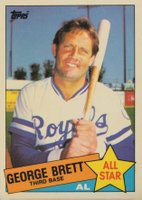 1985 Topps Tiffany #703 George Brett Baseball Card
