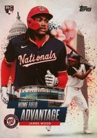 2025 Topps Home Field Advantage #HA9 James Wood Baseball Card