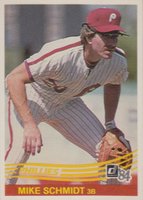 1984 Donruss #183 Mike Schmidt Baseball Card