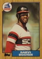 1987 Topps Tiffany #482 Daryl Boston Baseball Card