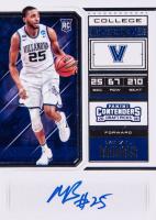 2018 Panini Contenders Draft Picks #60 Mikal Bridges Autograph Basketball Card