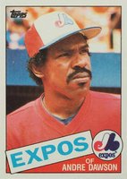 1985 Topps #420 Andre Dawson Baseball Card