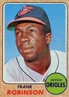 1968 Topps #500 Frank Robinson Baseball Card
