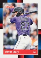 2022 Panini Donruss #261 Trevor Story Baseball Card
