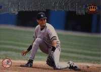 1997 Pacific Crown Collection #152 Derek Jeter Light Blue Baseball Card